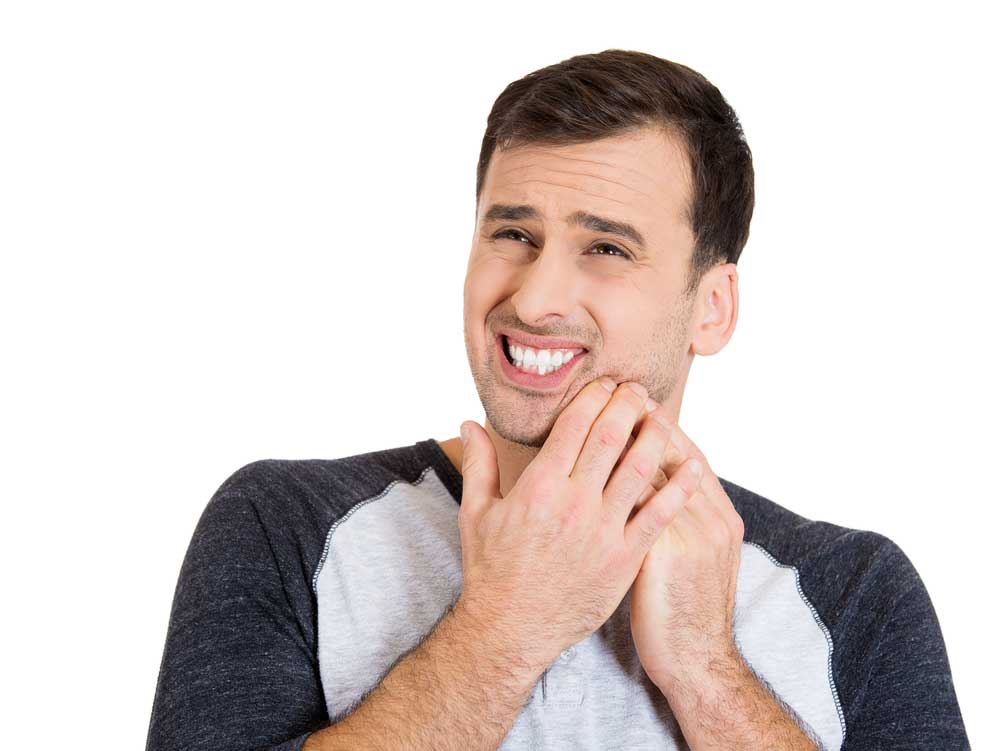 Close up image of a guy having very bad toothache [object object] - Close up image of a guy having very bad toothache - 6 Ways To Deal With Wisdom Teeth Pain